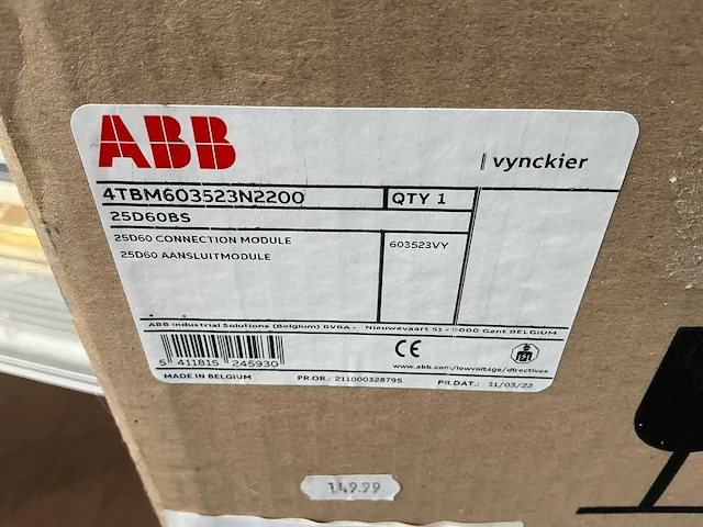 Abb 25d60bs tellerkast - afbeelding 3 van  3