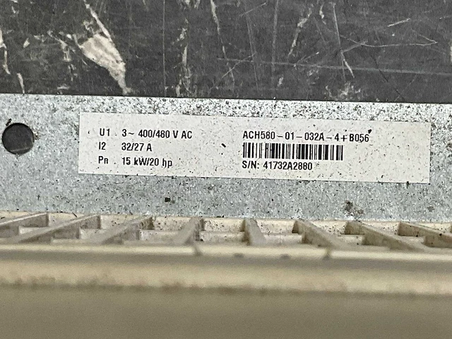 Abb ach580 frequentieregelaar - afbeelding 6 van  6