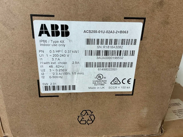 Abb acs255 frequentieregelaar (3x) - afbeelding 8 van  8