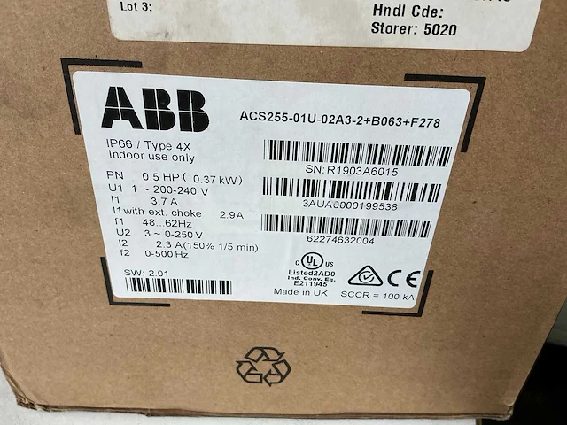 Abb acs255 frequentieregelaar (3x) - afbeelding 6 van  8
