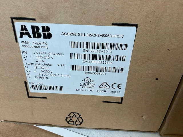 Abb acs255 frequentieregelaar (3x) - afbeelding 8 van  8