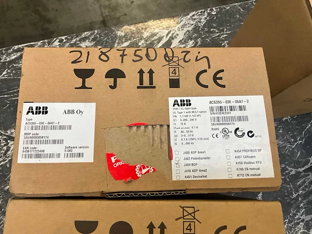 Abb acs355 j404bop frequentieregelaar (3x) - afbeelding 8 van  9