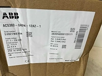 Abb acs380-040n-12a2-1 frequentieregelaar (2x) - afbeelding 7 van  8