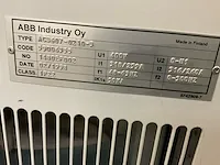 Abb acs607 schakelkast met frequentieregelaar - afbeelding 5 van  11