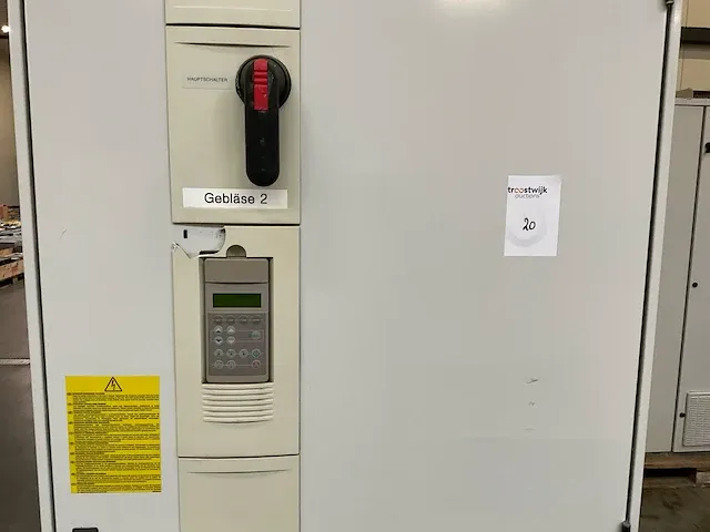 Abb acs607 schakelkast met frequentieregelaar - afbeelding 3 van  9