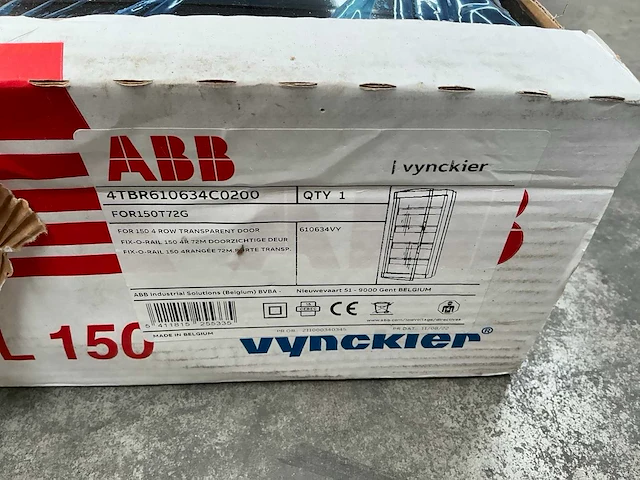 Abb fix-o-rail 150 zekeringkast - afbeelding 3 van  3