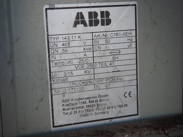 Abb kondensatoren gmbh - afbeelding 6 van  7