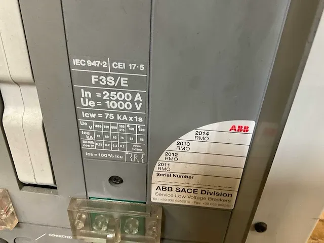 Abb sace f3 vermogenschakelaar - afbeelding 4 van  6