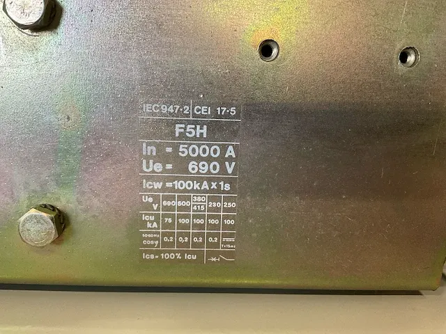 Abb sace f5 vermogenschakelaar - afbeelding 5 van  5