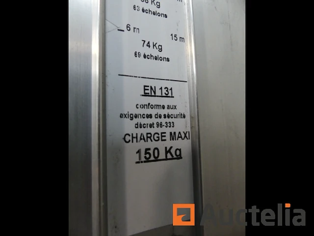 Abba drievoudige ladder - afbeelding 2 van  9
