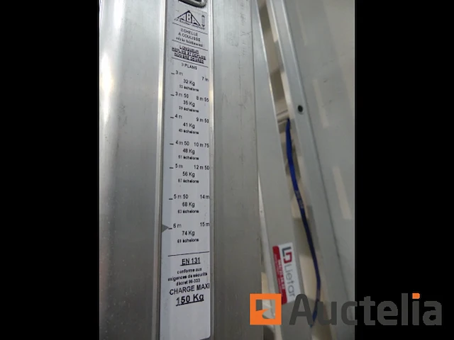 Abba drievoudige ladder - afbeelding 5 van  9