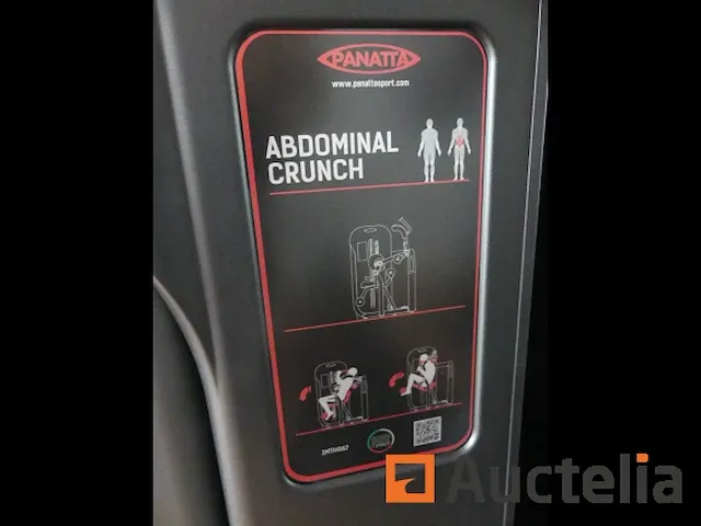 Abdominal crunch (tentoonstelling model) panatta monoliet - afbeelding 9 van  14