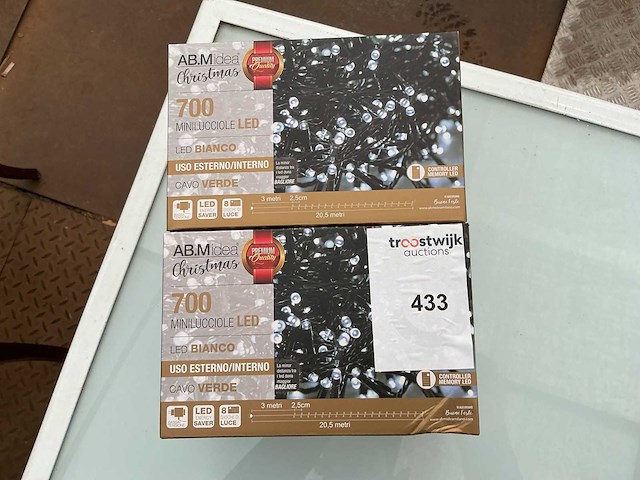 Ab.m idea.indoor/outdoor,kerst ledverlichting. (2x) - afbeelding 1 van  1