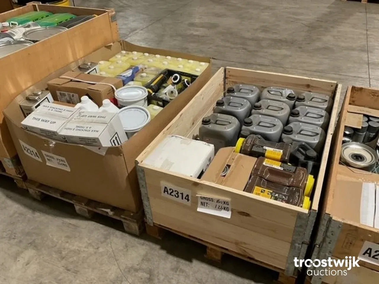 Abrasifs, werkkledij en onderhoudsproducten
