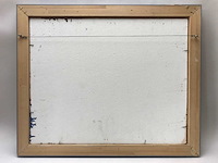 Abstract schilderij op doek. belgische school. gesigneerd. - afbeelding 3 van  18