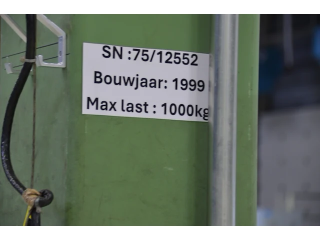 Abus ls kolomzwenkkraan 1000kg - afbeelding 3 van  4
