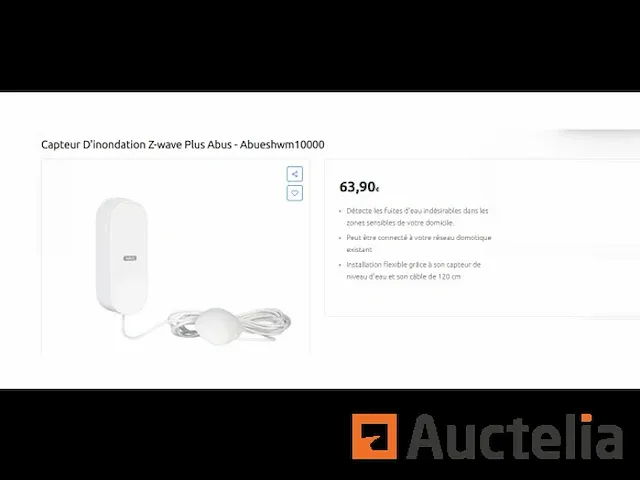 Abus z-wave overstromingssensor - afbeelding 1 van  1