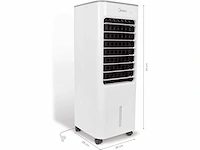 Ac100-18b luchtkoeler 3000-serie natte cooldown, 3 snelheden, timer, kunststof - afbeelding 2 van  5