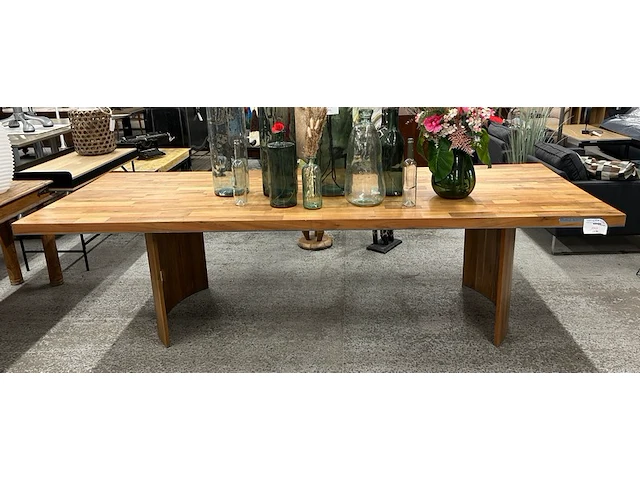 Acacia houten tafel - afbeelding 1 van  5