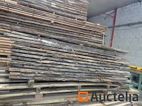 Acacia sokkels, gezaagd in 4/4 - afbeelding 1 van  3