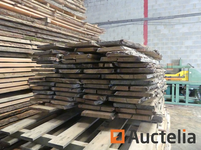 Acacia sokkels, gezaagd in 4/4 - afbeelding 2 van  3