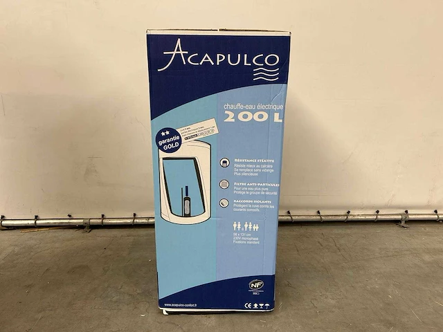 Acapulco - apl200 - 200l elektrische verticale boiler 3000w - afbeelding 7 van  11
