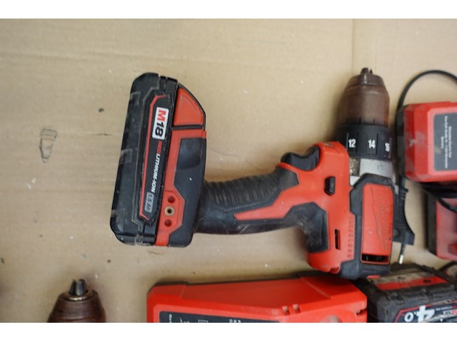 Accu assortiment milwaukee - afbeelding 3 van  7