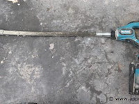Accu betontrilnaald makita dvr350, werking niet gekend
