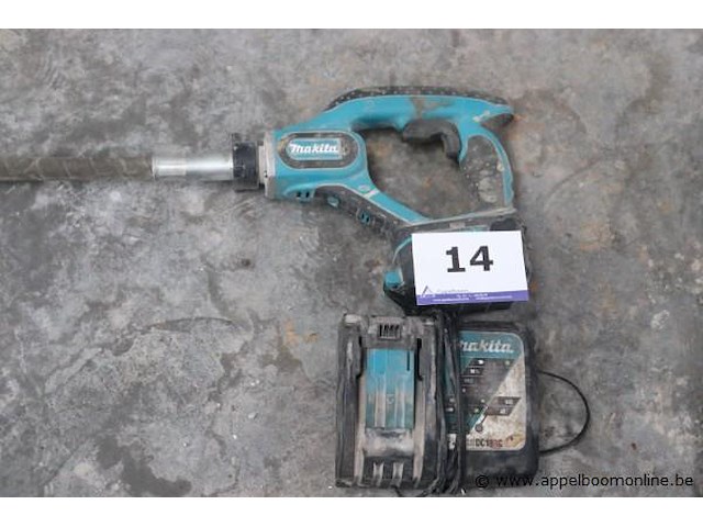 Accu betontrilnaald makita dvr350, werking niet gekend - afbeelding 2 van  3