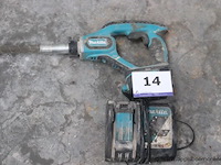 Accu betontrilnaald makita dvr350, werking niet gekend - afbeelding 2 van  3
