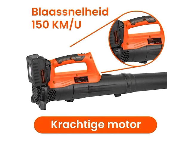 Accu bladblazer 18 volt - afbeelding 3 van  6