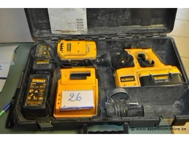 Accu boorhamer dewalt dc234 - afbeelding 1 van  3