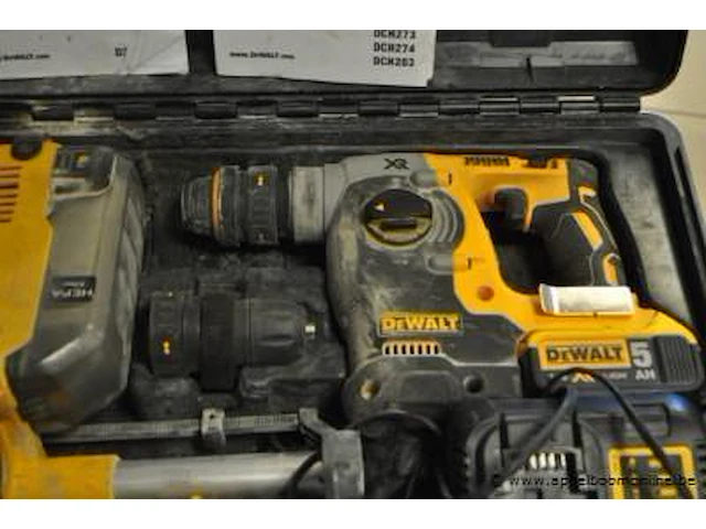 Accu boorhamer dewalt dch vv afzuiging - afbeelding 2 van  4