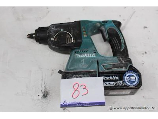 Accu boorhamer makita dhr243, werking niet gekend - afbeelding 1 van  2