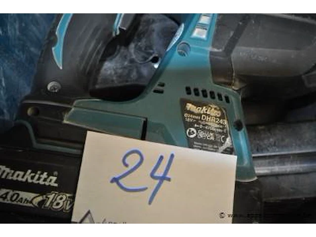 Accu boorhamer makita dhr243 - afbeelding 2 van  3