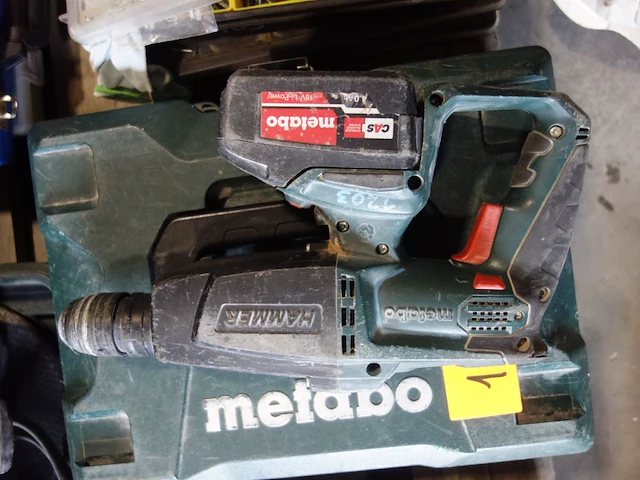 Accu boorhamer metabo - afbeelding 3 van  3