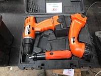 Accu boor/lamp en schroef bohrer - afbeelding 1 van  9
