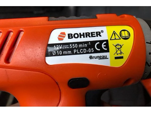 Accu boor/lamp en schroef bohrer - afbeelding 3 van  9
