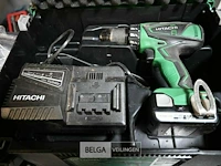 Accu-boormachine - merk: hitachi - afbeelding 1 van  4