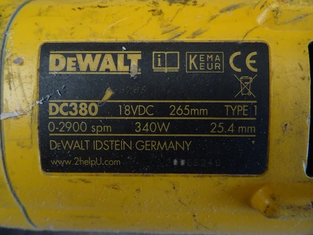 Accu boormachine + accu reciprozaag dewalt - afbeelding 4 van  8