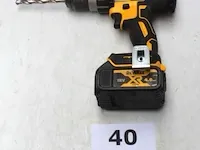 Accu boormachine dewalt dcd996, met accu, zonder lader, werking niet gekend - afbeelding 1 van  3
