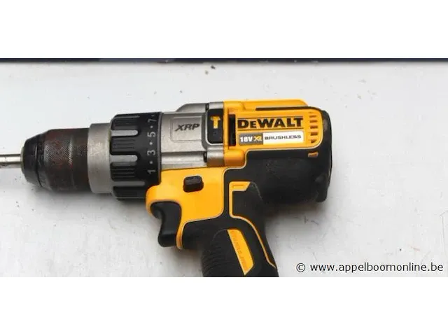 Accu boormachine dewalt dcd996, met accu, zonder lader, werking niet gekend - afbeelding 2 van  3
