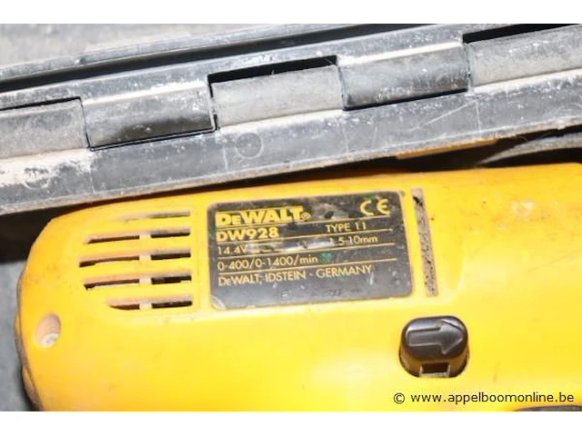 Accu boormachine dewalt dw928 - afbeelding 2 van  3