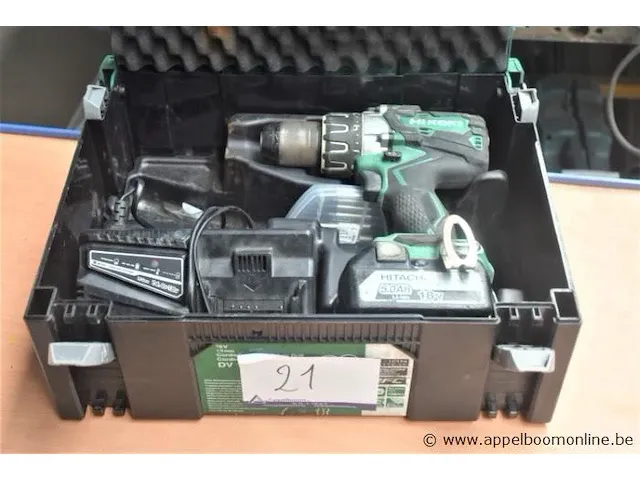 Accu boormachine hikoki , bj 2020 - afbeelding 1 van  3