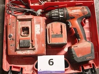 Accu boormachine hilti sf 14-a, vv oplader en extra batterij
