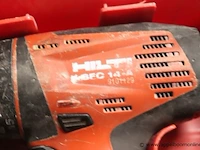 Accu boormachine hilti sf 14-a, vv oplader en extra batterij - afbeelding 2 van  3