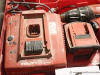Accu boormachine hilti sf 14-a, vv oplader en extra batterij - afbeelding 3 van  3