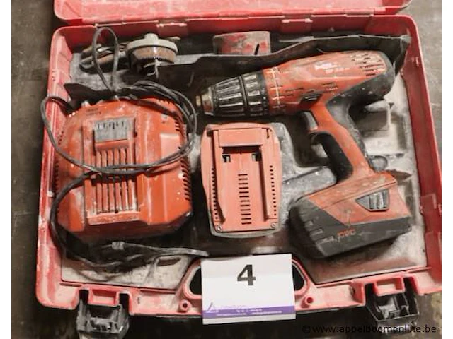 Accu boormachine hilti sf 22-a, vv oplader - afbeelding 1 van  2