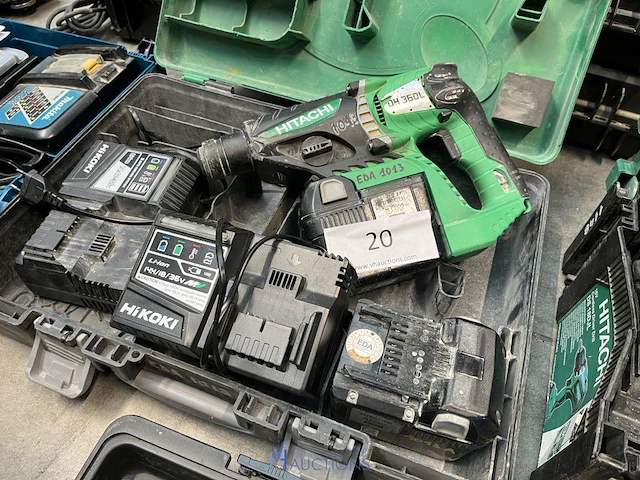 Accu boormachine hitachi - afbeelding 3 van  3