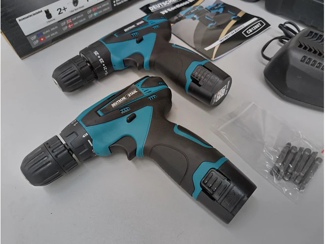 Accu boormachineset deutsche stahl 18v - afbeelding 2 van  7